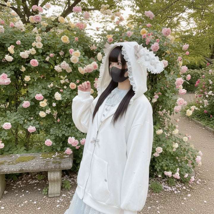 Rabbit Ear Casual Hoodie